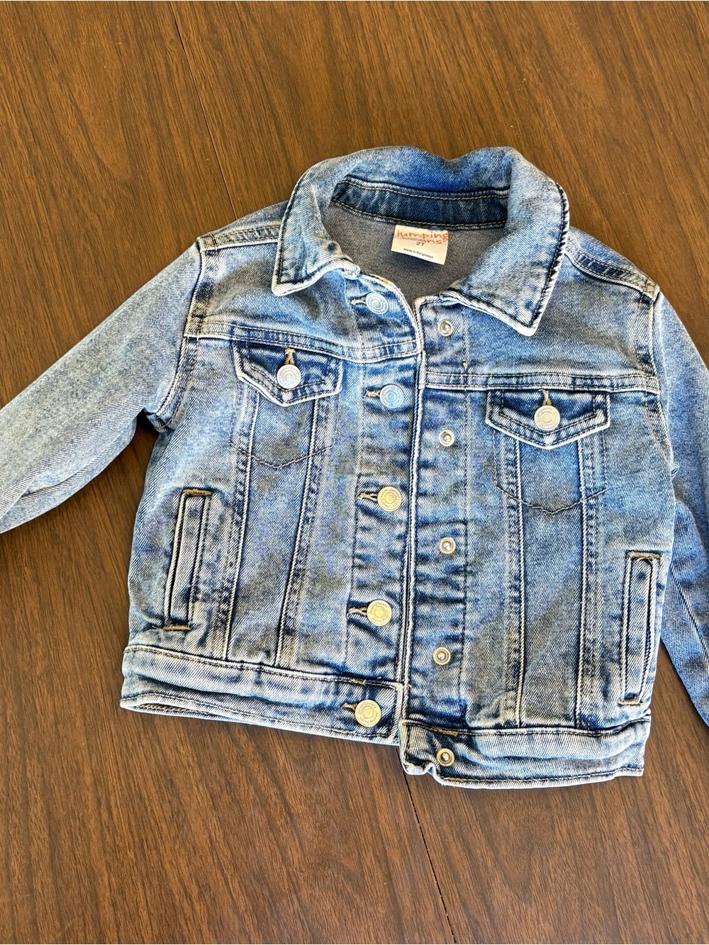 jumping beans Light Blue Denim Jacket for Kids
